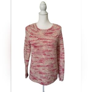 American Eagel Outfitters Jegging Sweater Long Sleeved Pink Marble Size Small